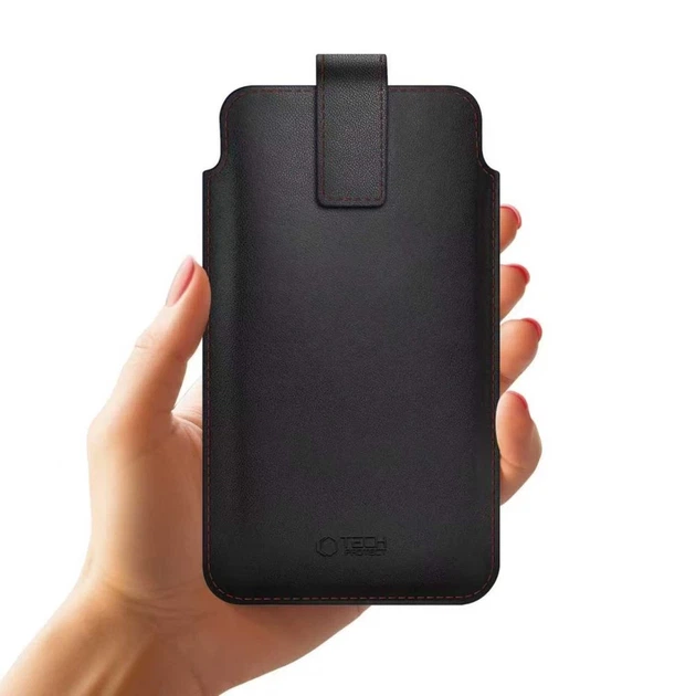 Чехол Tech-Protect Universal Phone для телефону 6-6.9 inch Black Red (5906302331994) - изображение 2