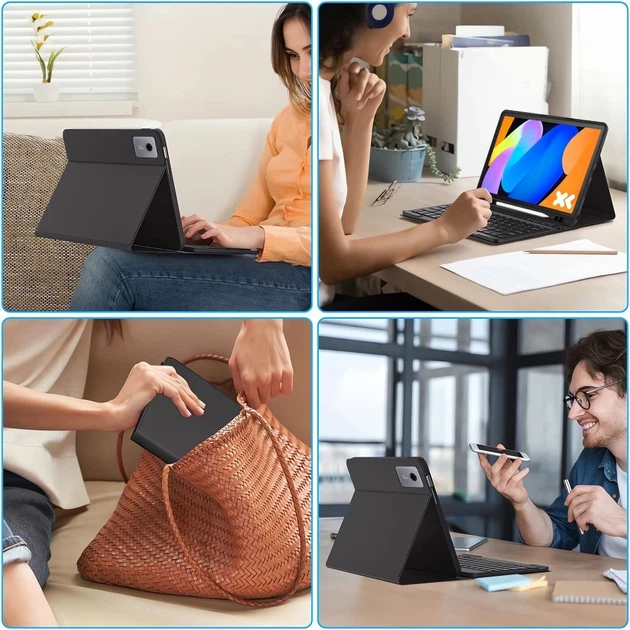 Чехол-клавиатура Tech-Protect SC Pen + Keyboard для Lenovo Idea Tab K11 2 Gen 11 2025 Black (5906302331932) - изображение 8