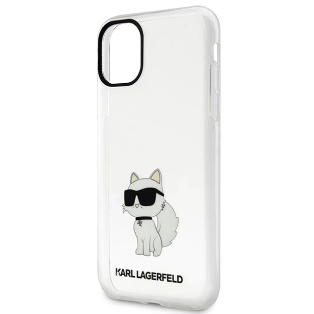 Чохол Karl Lagerfeld Ikonik Choupette для iPhone 11 | XR Transparent (KLHCN61HNCHTCT) - зображення 6