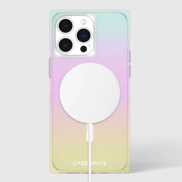 Чохол Case-Mate BLOX для iPhone 15 Pro Max Iridescent Rainbow with MagSafe (CM051862) - зображення 3