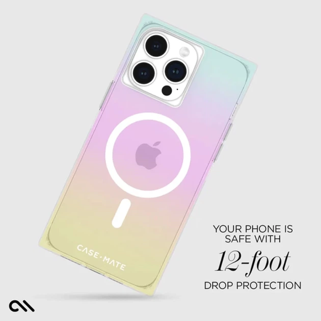 Чохол Case-Mate BLOX для iPhone 15 Pro Max Iridescent Rainbow with MagSafe (CM051862) - зображення 5