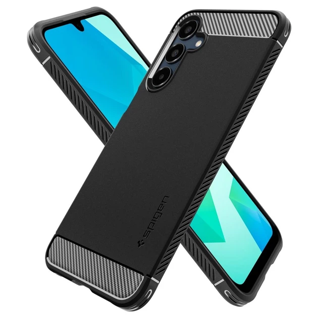 Чохол Spigen Rugged Armor для Samsung Galaxy A16 Matte Black (8809971237215) - Фото 7 Чохол Spigen Rugged Armor для Samsung Galaxy A16 Matte Black (8809971237215) - зображення 7