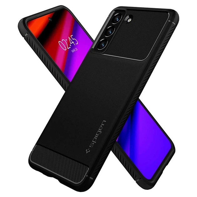 Чехол Spigen для Samsung Galaxy S21 FE Rugged Armor Matte Black (ACS03049) - изображение 7