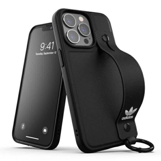 Чохол Adidas OR Hand Strap Case для iPhone 13 | 13 Pro Black (47109) - Фото 1 Чохол Adidas OR Hand Strap Case для iPhone 13 | 13 Pro Black (47109) - зображення 1