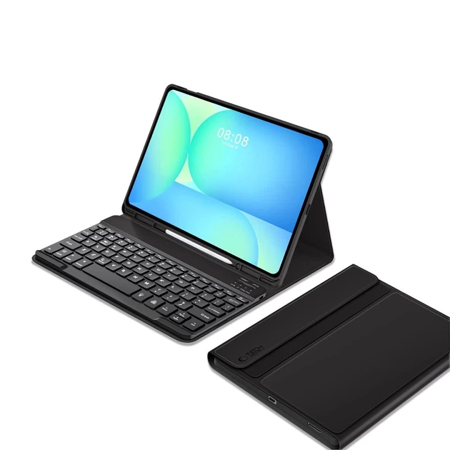 Чехол-клавиатура Tech-Protect SC Pen + Keyboard для Samsung Galaxy Tab S10 FE Plus (X626) Black (5906302368259) - изображение 3