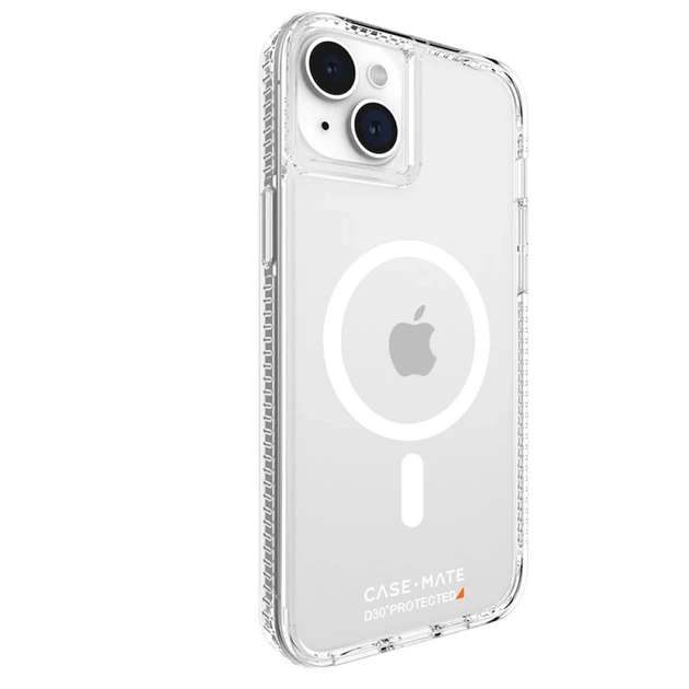 Чохол Case-Mate Ultra Tough D3O Clear для iPhone 15 Plus Clear with MagSafe (CM051580) - Фото 2 Чохол Case-Mate Ultra Tough D3O Clear для iPhone 15 Plus Clear with MagSafe (CM051580) - зображення 2
