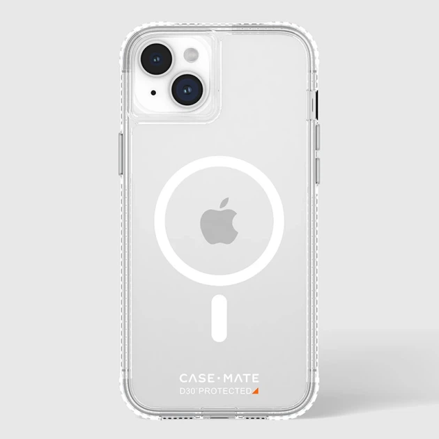 Чохол Case-Mate Ultra Tough D3O Clear для iPhone 15 Plus Clear with MagSafe (CM051580) - Фото 6 Чохол Case-Mate Ultra Tough D3O Clear для iPhone 15 Plus Clear with MagSafe (CM051580) - зображення 6