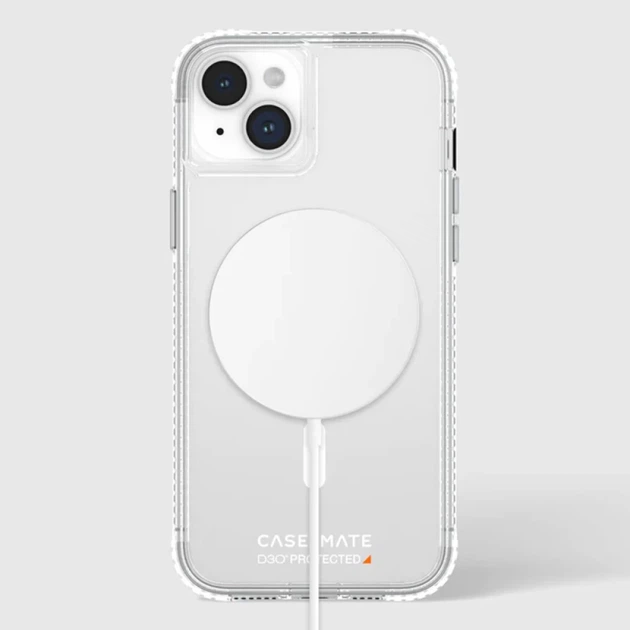 Чохол Case-Mate Ultra Tough D3O Clear для iPhone 15 Plus Clear with MagSafe (CM051580) - Фото 8 Чохол Case-Mate Ultra Tough D3O Clear для iPhone 15 Plus Clear with MagSafe (CM051580) - зображення 8