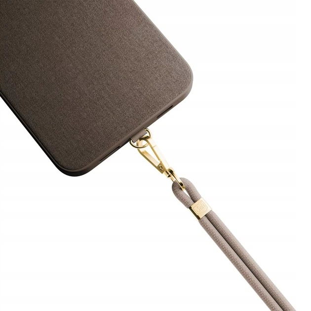 Универсальный шнурок 3mk EasyClip Elite Taupe with Gold Metal (5903108572606) - изображение 11