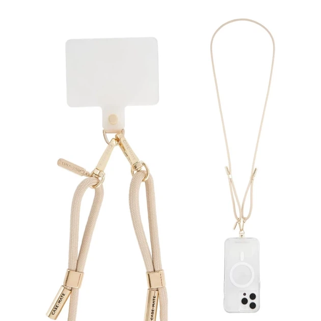 Універсальний шнурок Case-Mate Phone Crossbody Rope Beige (CM053392) - зображення 2