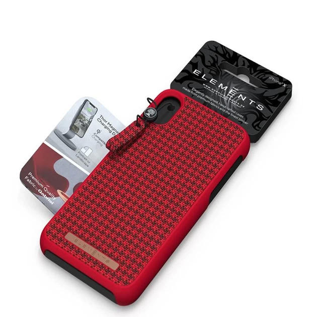 Чехол Nordic Elements Saeson Idun для iPhone XS Max Red (E20312) - изображение 6