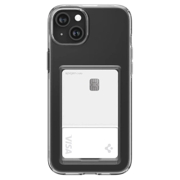 Чехол Spigen Crystal Slot для iPhone 15 Plus Crystal Clear (8809896750066) - изображение 2