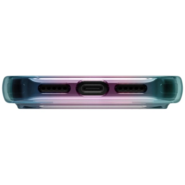 Чохол Uniq Iridescia для iPhone 17 Pro Midnight Quartz with MagSafe (UNIQ-IP6.3P(2025)-IRDMMQTZ) - Фото 4 Чохол Uniq Iridescia для iPhone 17 Pro Midnight Quartz with MagSafe (UNIQ-IP6.3P(2025)-IRDMMQTZ) - зображення 4