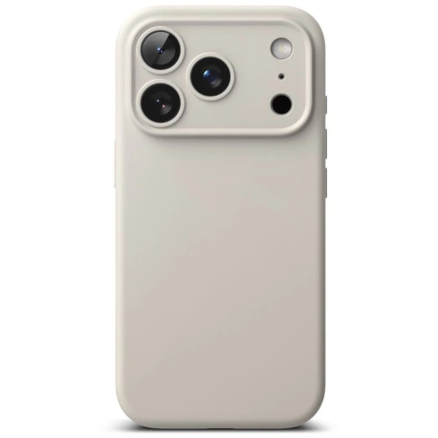 Чехол Ringke Silicone Magnetic для iPhone 17 Pro с MagSafe Stone (8800328811164) - изображение 4