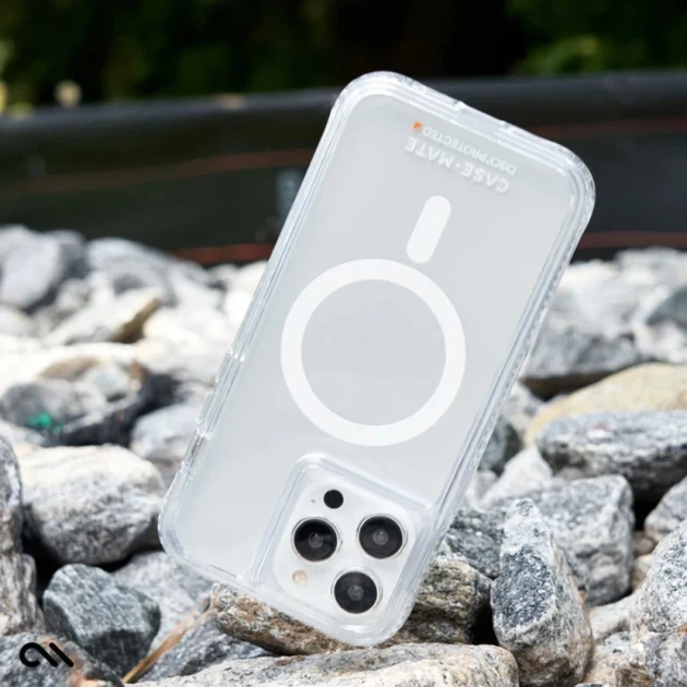 Чохол Case-Mate Ultra Tough D3O Clear для iPhone 15 Pro Max Clear with MagSafe (CM051674) - зображення 14