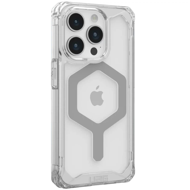 Чохол UAG Plyo для iPhone 15 Pro Ice Silver with MagSafe (114286114333) - зображення 3
