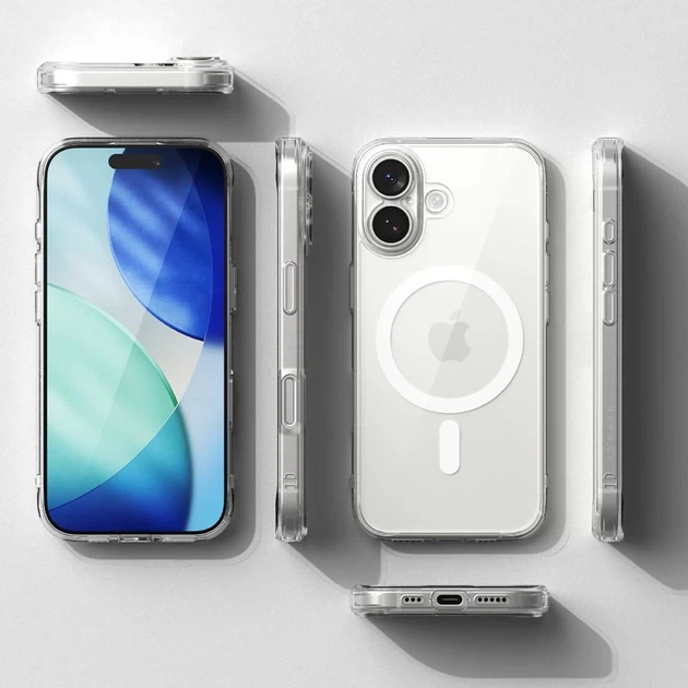 Чехол Ringke Fusion Magnetic для iPhone 17 Clear with MagSafe (8800328811492) - изображение 5