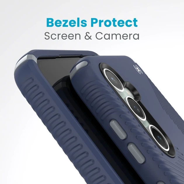 Чехол Speck Presidio2 Grip для Samsung Galaxy S23 FE (S711) Coastal Blue Dust Grey (150589-3206) - изображение 5