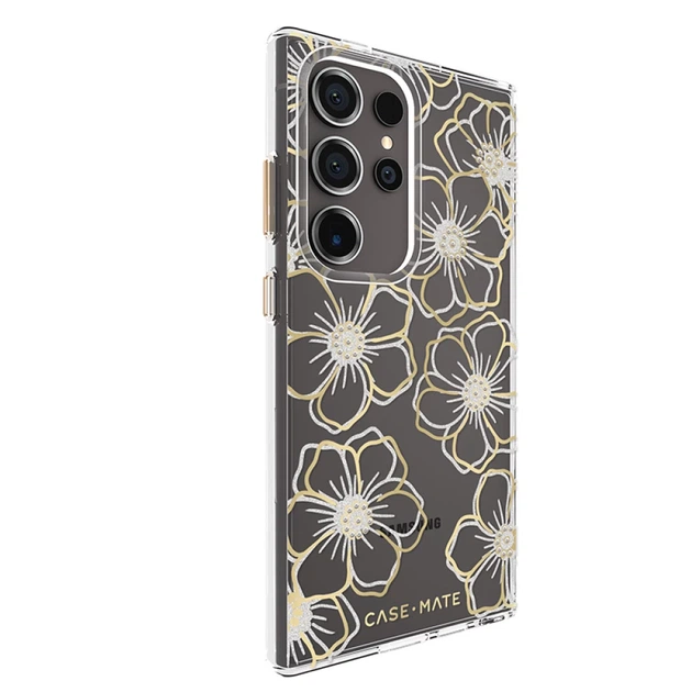 Чехол Case-Mate Floral Gems для Samsung Galaxy S24 Ultra (S928) Gold (CM053436) - Фото 2 Чехол Case-Mate Floral Gems для Samsung Galaxy S24 Ultra (S928) Gold (CM053436) - изображение 2