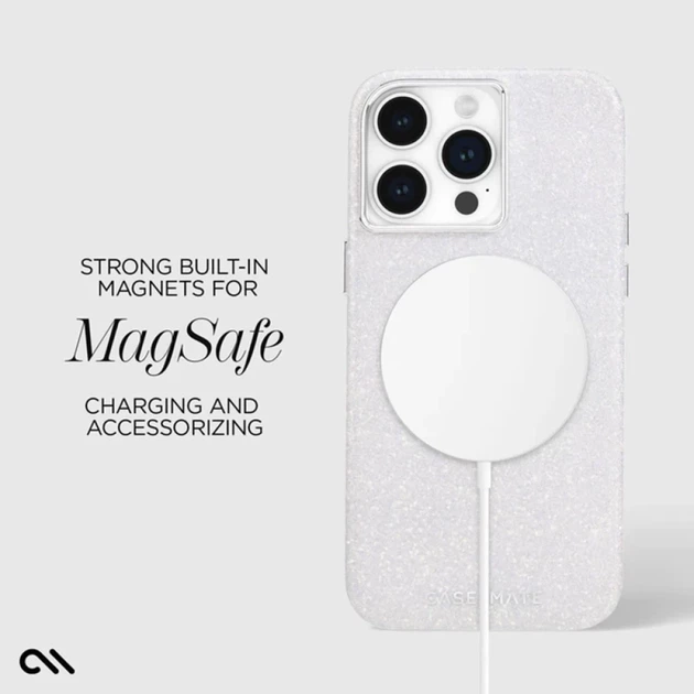 Чехол Case-Mate Shimmer для iPhone 15 Pro Max Iridescent with MagSafe (CM051660) - Фото 10 Чехол Case-Mate Shimmer для iPhone 15 Pro Max Iridescent with MagSafe (CM051660) - изображение 10