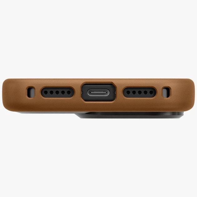 Чохол UNIQ Heldro Pro для iPhone 17 Pro Caramel with MagSafe (UNIQ-IP6.3P(2025)-HELPMCML) - зображення 4