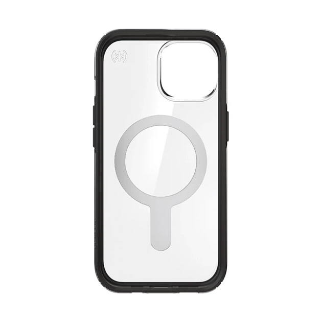 Чехол Speck Presidio Perfect-Clear ClickLock для iPhone 15 | 14 | 13 Clear Black with MagSafe (150441-3233) - Фото 9 Чехол Speck Presidio Perfect-Clear ClickLock для iPhone 15 | 14 | 13 Clear Black with MagSafe (150441-3233) - изображение 9