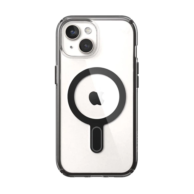 Чехол Speck Presidio Perfect-Clear ClickLock для iPhone 15 | 14 | 13 Clear Black with MagSafe (150441-3233) - Фото 10 Чехол Speck Presidio Perfect-Clear ClickLock для iPhone 15 | 14 | 13 Clear Black with MagSafe (150441-3233) - изображение 10