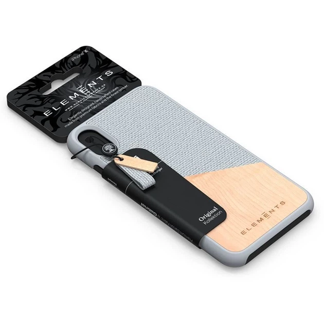 Чехол Nordic Elements Original Hel для iPhone XS Max Light Grey (E20308) - изображение 4