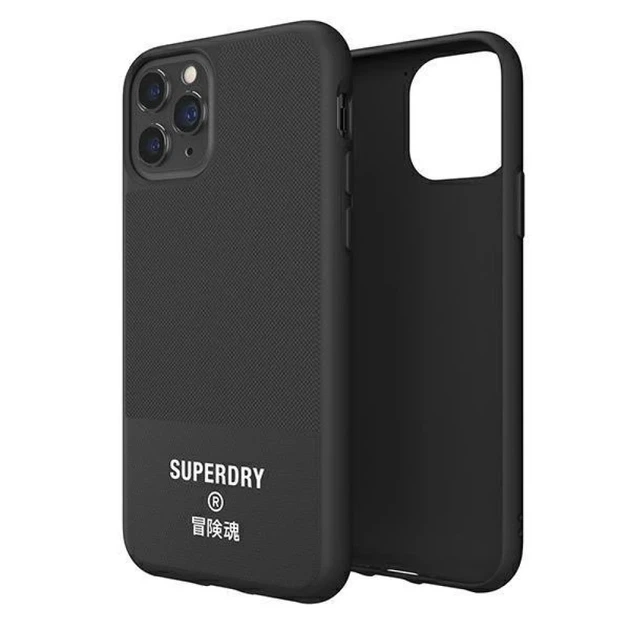 Чохол SuperDry Moulded Canvas для iPhone 11 Pro Black (8718846079785) - зображення 3