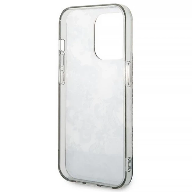 Чохол Guess Porcelain Collection для iPhone 14 Pro Max Grey (GUHCP14XHGPLHG) - зображення 7