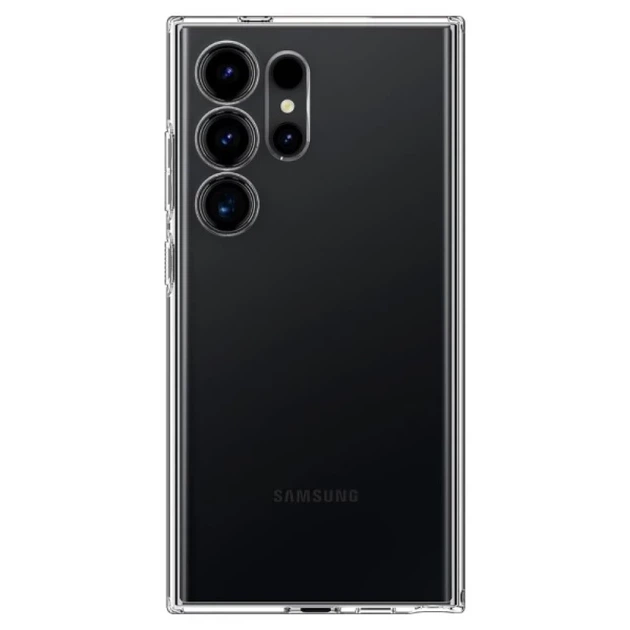 Чехол Spigen Liquid Crystal для Samsung Galaxy S24 Ultra (S928) Crystal Clear (ACS07283) - Фото 2 Чехол Spigen Liquid Crystal для Samsung Galaxy S24 Ultra (S928) Crystal Clear (ACS07283) - изображение 2
