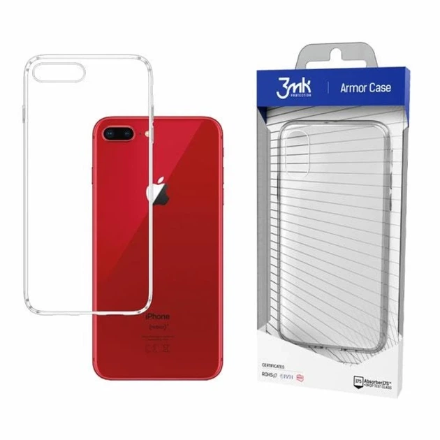 Чехол 3mk Armor Case для iPhone 7 | 8 Plus Clear (5903108165242) - Фото 1 Чехол 3mk Armor Case для iPhone 7 | 8 Plus Clear (5903108165242) - изображение 1