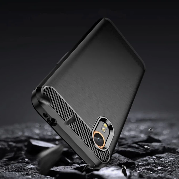 Чехол Tech-Protect TPUCarbon для Samsung Galaxy Xcover 7 (G556) Black (5906203691630) - изображение 2