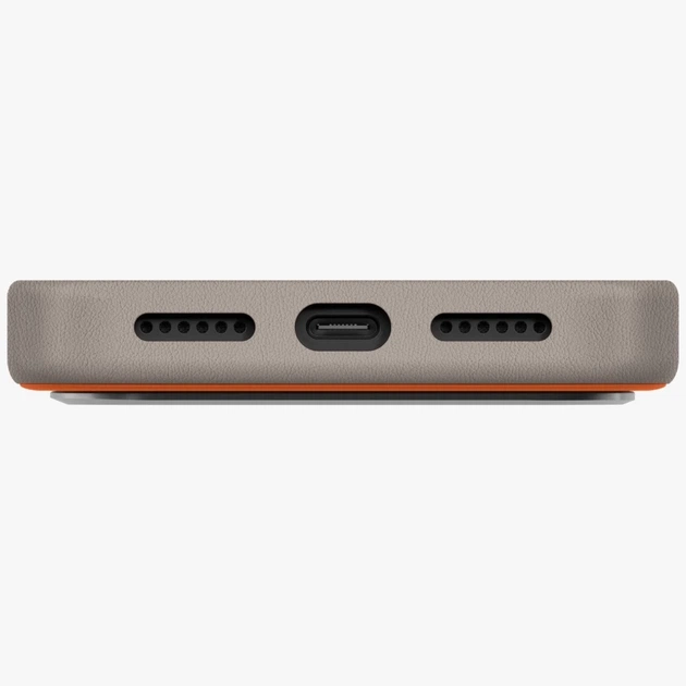 Чохол Uniq Lyden DS для iPhone 17 Pro Max Orange Grey with MagSafe (UNIQ-IP6.9P(2025)-LDSFORGFGRY) - зображення 4