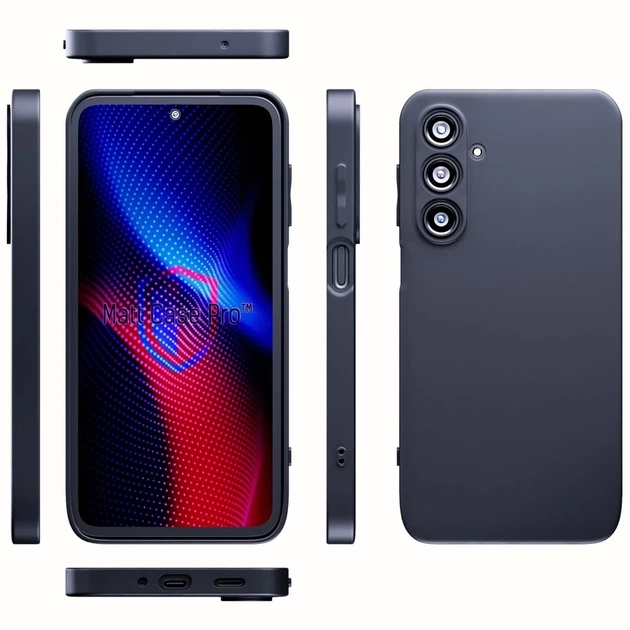 Чехол 3mk Matt Case Pro для Samsung Galaxy M35 5G (M356) Black (5903108618571) - Фото 4 Чехол 3mk Matt Case Pro для Samsung Galaxy M35 5G (M356) Black (5903108618571) - изображение 4