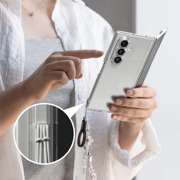 Etui do smartfona Samsung Galaxy Z Fold7 Ringke Fusion Clear (8800293855255) - Zdjęcie 8 Etui do smartfona Samsung Galaxy Z Fold7 Ringke Fusion Clear (8800293855255) - obraz 8