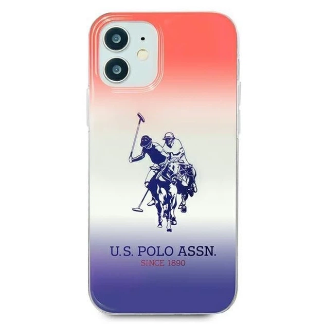 Чохол U.S. Polo Assn Gradient Collection для iPhone 12 mini Blue Red (USHCP12SPCDGBR) - Фото 3 Чохол U.S. Polo Assn Gradient Collection для iPhone 12 mini Blue Red (USHCP12SPCDGBR) - зображення 3