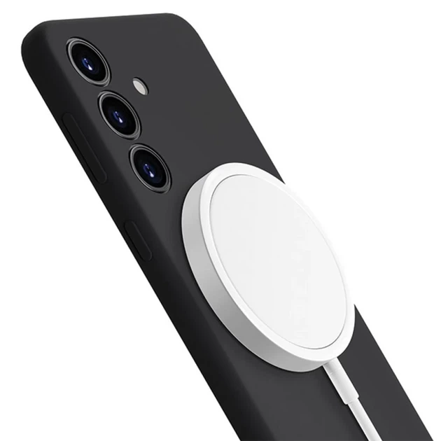 Чехол 3mk Silicone Case для Samsung Galaxy S24 (S921) Black (5903108547918) - изображение 2
