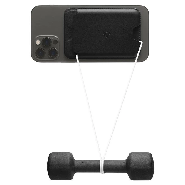Магнітний гаманець Spigen Valentinus Black with MagSafe (AMP02284) - зображення 6
