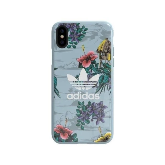 Чохол Adidas OR Snap Floral для iPhone X | XS Grey (8718846068017) - Фото 2 Чохол Adidas OR Snap Floral для iPhone X | XS Grey (8718846068017) - зображення 2