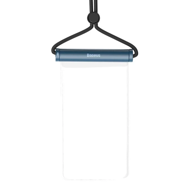 Водонепроницаемый чехол Baseus AquaGlide with Cylindrical Slide Lock 7.2" Blue (P60263701U03-00) - изображение 2
