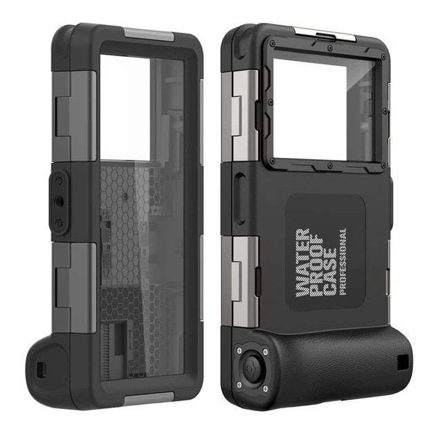 Водонепроникний чохол Tech-Protect IPX8 Universal Diving Waterproof Case Black (9589046924552) - зображення 3