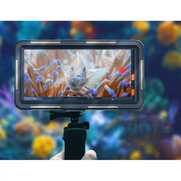 Водонепроникний чохол Tech-Protect IPX8 Universal Diving Waterproof Case Black (9589046924552) - зображення 7