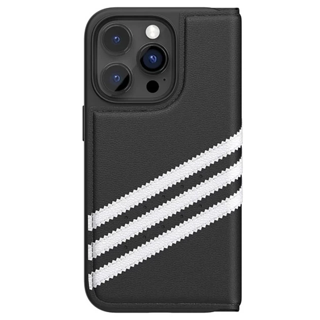 Чохол-книжка Adidas OR Booklet Case PU для iPhone 14 Pro Black White (50196) - зображення 4
