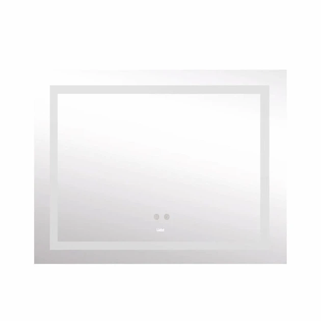 Дзеркало Lidz Kubis (KU1) 1200х800 з LED-підсвічуванням Touch, з антизапотіванням, з димером, рег. яскравості LDKUB120080049008 - изображение 3