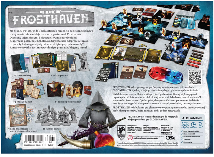 Gra planszowa Albi Frosthaven wydanie polskie (16061) (8590228053862) - obraz 2