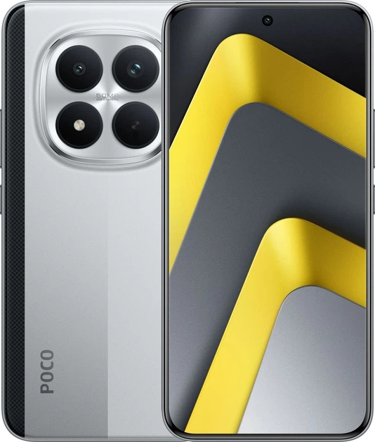 POCO M8 Pro 5G 12/512GB Silver (with charger) (Global Version) - Фото 1 POCO M8 Pro 5G 12/512GB Silver (with charger) (Global Version) - зображення 1