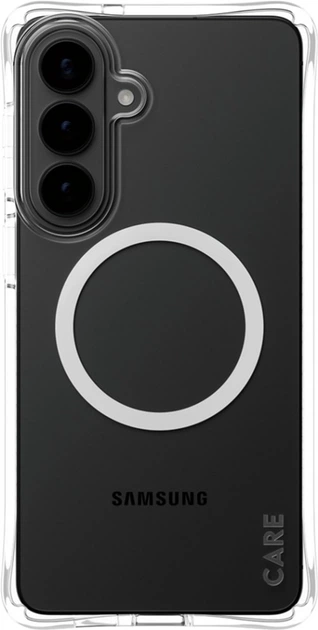 Etui CARE by PanzerGlass Samba Qi do Samsung Galaxy S26+ Transparent (CR51003) - obraz 4