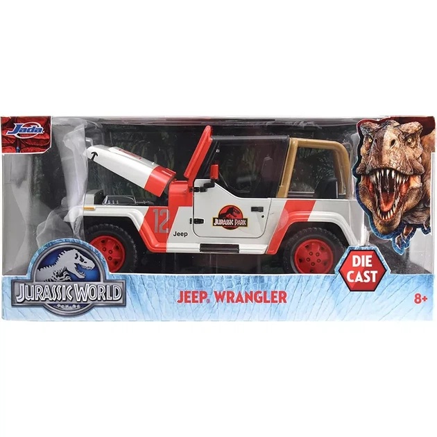Автомодель Jurassic World Jeep Wrangler 1:24 (253253005) - Фото 7 Автомодель Jurassic World Jeep Wrangler 1:24 (253253005) - зображення 7