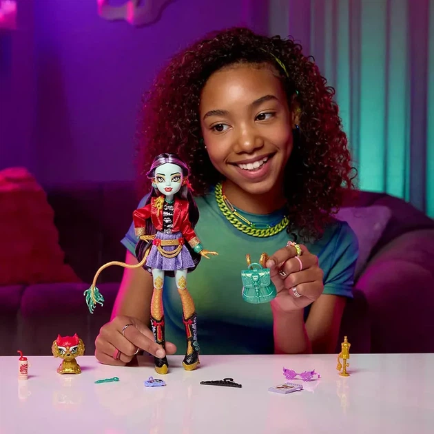 Кукла Monster High Монстро-классика Джинифайер (HYV58) - изображение 6